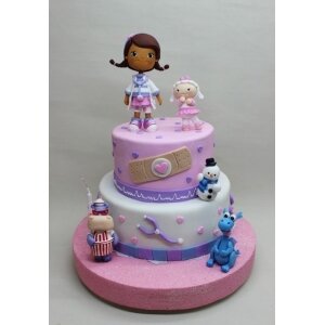 Детский торт маленькая принцесса №28