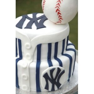 Праздничный торт бейсбол №12