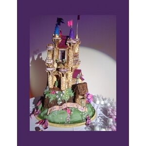 праздничный торт сказочный замок №43