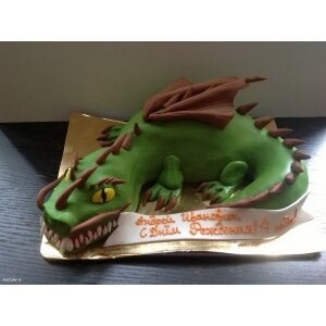 Торт как приручить дракона