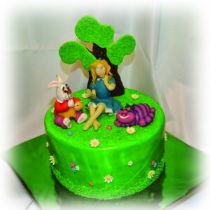 Детский торт Алиса в Стране чудес № 2
