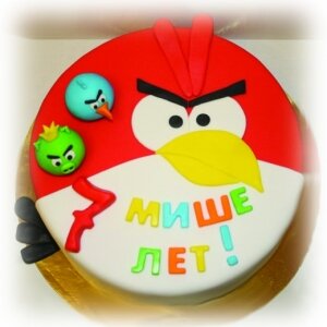 Детский торт Angry Birds № 5