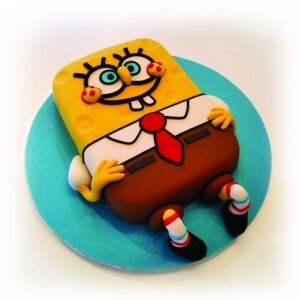Детский торт Губка Боб № 3