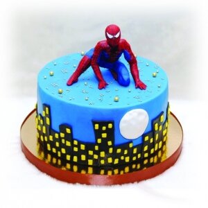 Детский торт Человек-паук № 1